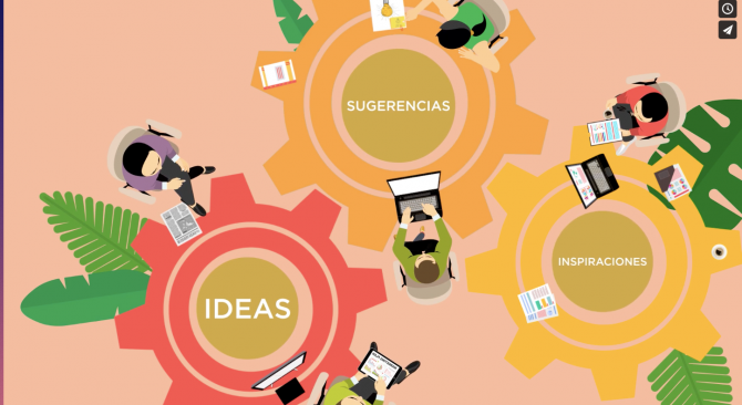 Video presentazione aziendale in lingua spagnola e stile infografica